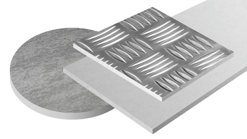 Aluminium Platten nach Maß. Eisenplatten aus Aluminium. Unterschiedliche  Dicken.